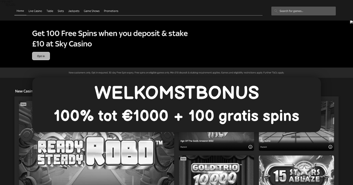 Sky Casino Nederland - Top Online Gokkasten Platform